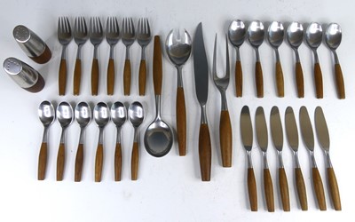 Lot 167 - Dansk Designs - a six-place cutlery set,...