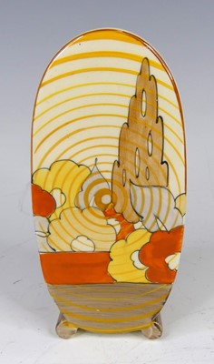 Lot 21 - A 1930s Clarice Cliff Capri pattern Bonjour...