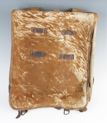 Lot 3125 - A German Third Reich tornister, of canvas...