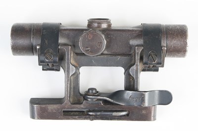 Lot 3130 - A German snipe rifle scope, marked Gw ZF4...