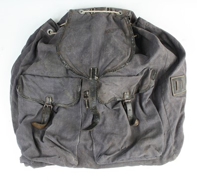 Lot 3132 - A WW II German Armed Forces Camouflage Poncho...