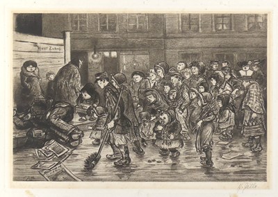 Lot 267 - Heinrich Zille (German 1858-1929) -...