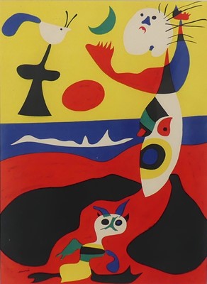 Lot 282 - Joan Miró (Spanish, 1893-1983) - Leté...