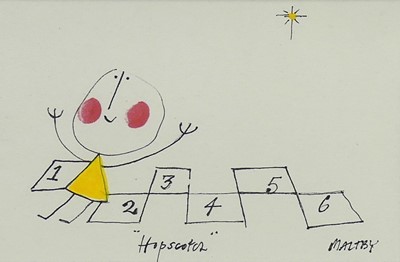 Lot 283 - John Maltby (1936-2020) - Hopscotch (Christmas...