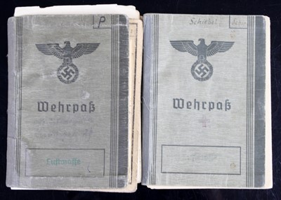 Lot 3179 - A German Third Reich Luftwaffe Wehrpass,...