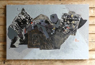 Lot 103 - Peter Jackson (1930-2019) - Tre, oil and...