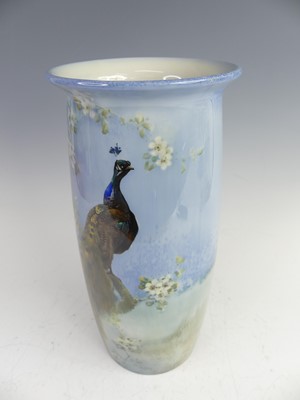 Lot 2022 - A Royal Doulton Titanian ware vase by Harry...