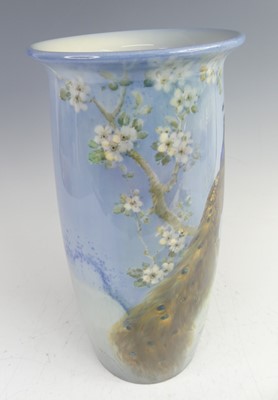 Lot 2022 - A Royal Doulton Titanian ware vase by Harry...
