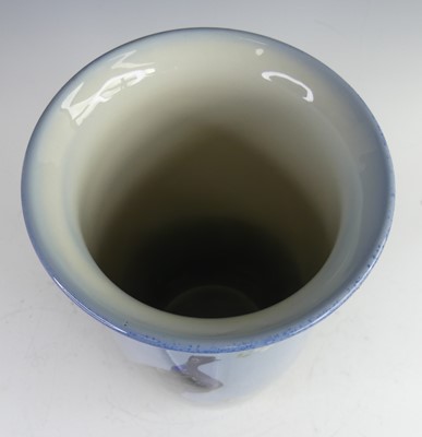 Lot 2022 - A Royal Doulton Titanian ware vase by Harry...