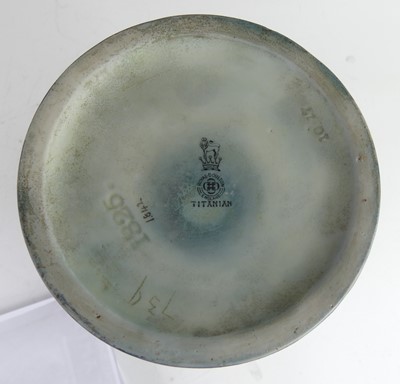 Lot 2022 - A Royal Doulton Titanian ware vase by Harry...