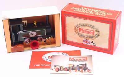 Lot 5 - Mamod 0-gauge SL1, 0-4-0 live steam loco, dark...