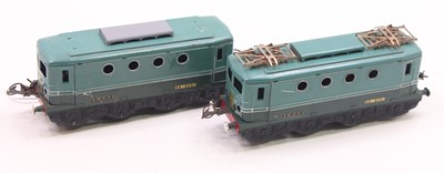 Lot 125 - Two French Hornby Bo-Bo electric locos TBB 20v...