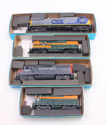 Lot 529 - Four HO gauge Athearn locos to include a...