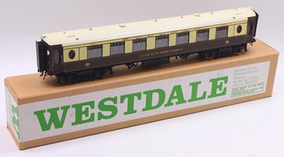 Lot 181 - Westdale finescale 0-gauge Pullman ‘Car No.75’...