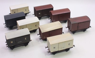 Lot 164 - Nine Bassett-Lowke/ Leeds Model Co 4-wheel...