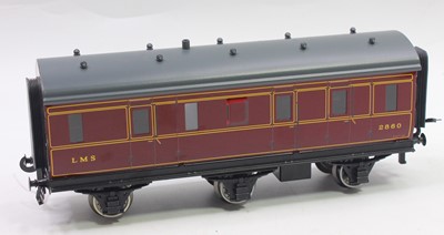 Lot 251 - Darstaed 0-gauge 6-wheeled LMS Clemenson...