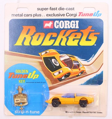 Lot 1404 - Corgi Toys Rockets D904 Porsche Carrera 6...