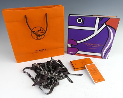 Lot 147 - A group of Hermès fashion effects, to include;...