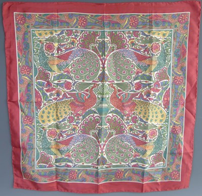 Lot 157 - Liberty of London - a silk scarf, all over...