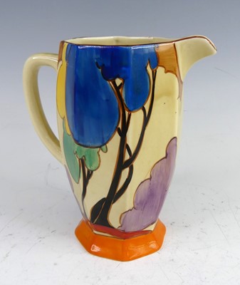 Lot 19 - A 1930s Clarice Cliff Blue Autumn Coronet...