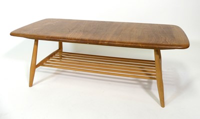 Lot 397 - A 1960s Ercol blond elm and beech 'Windsor'...