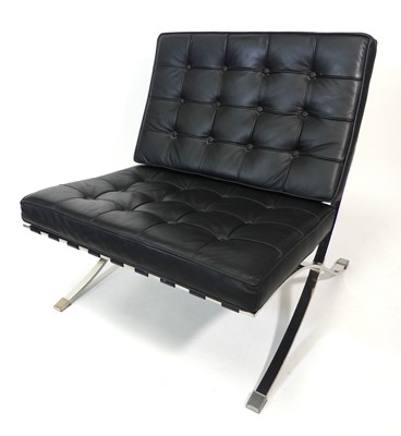 Lot 414 - After Ludwig Mies van der Rohe - a 'Barcelona'...