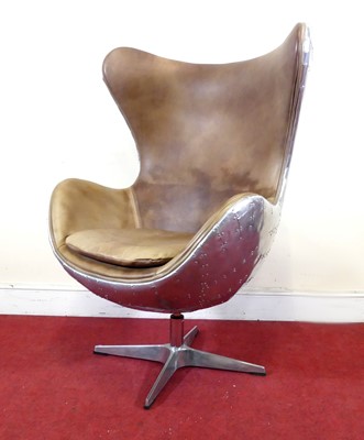 Lot 413 - After Arne Jacobsen - an 'Aviation' egg...