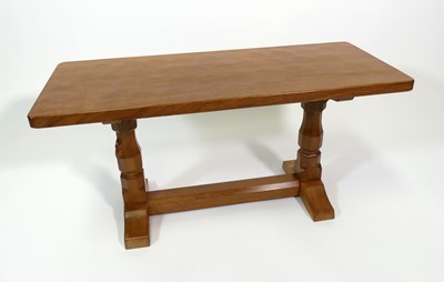 Lot 403 - Robert 'Mouseman' Thompson - an oak...