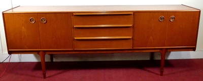 Lot 376 - A 1960s teak long sideboard by A.H. McIntosh...
