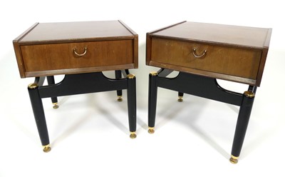 Lot 371 - Ernest Gomme for G-Plan - a pair of teak...