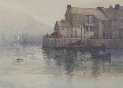 Lot 2243 - Herbert E. Butler (1861-1931) - Dawn in...