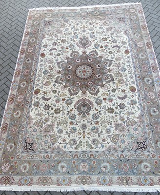 Lot 2315 - A Persian woollen Qashqai carpet, having a...