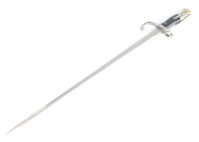 Lot 625 - A film prop bayonet based on the French model...