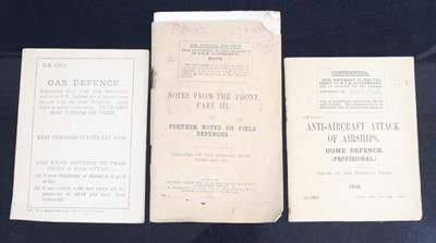 Lot 3239 - A small collection of military related...