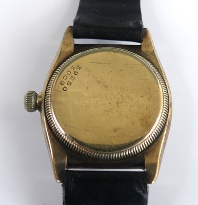 Lot 2150 - A Rolex 9ct gold Oyster Chronometer Scientific...