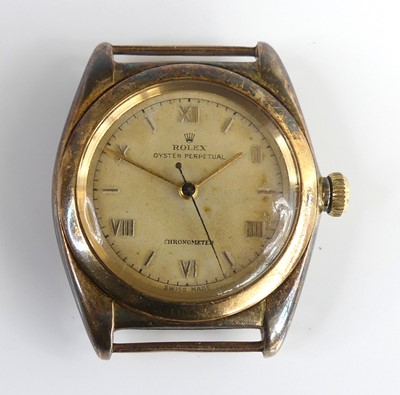 Lot 2149 - A gent's Rolex 14ct rose gold Oyster Perpetual...