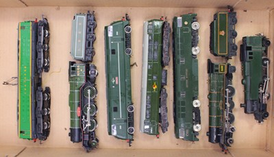 Lot 451 - Seven unboxed 00 gauge locos to include a...