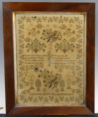 Lot 2189 - Catherine Biddle - an early Victorian...