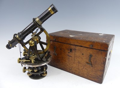 Lot 2187 - A Victorian anodised bronze and brass...