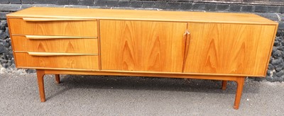 Lot 374 - A 1960s teak long sideboard by A.H. McIntosh...