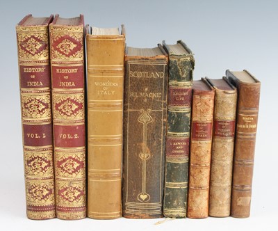 Lot 2008 - History / Travel / Topography, a collection of...