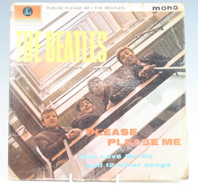 Lot 1097 - The Beatles and related, a collection of LP'...