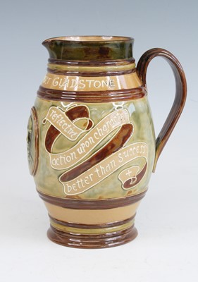 Lot 2067 - A Doulton Lambeth William Ewart Gladstone...
