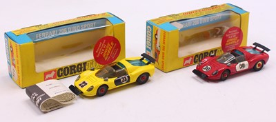 Lot 1373 - Corgi Toys No. 344 Ferrari 206 Dino Sport...