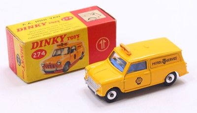 Lot 1013 - Dinky Toys No. 274 Morris Minor AA Mini van,...