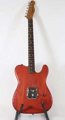 Lot 1333 - A Fender telecaster six string electric guitar,...