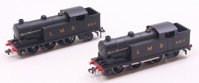 Lot 307 - Two Hornby Dublo LMS 0-6-2 EDL7 tank locos, in...