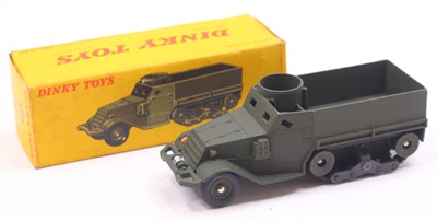 Lot 1163 - French Dinky 822 Half-Track M3, original...