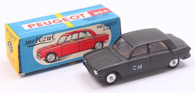 Lot 1448 - Metosul No.24 Peugeot 204 (CM) - dark green,...