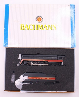 Lot 915 - Bachmann HO gauge J class, 4-8-4 with smoke...